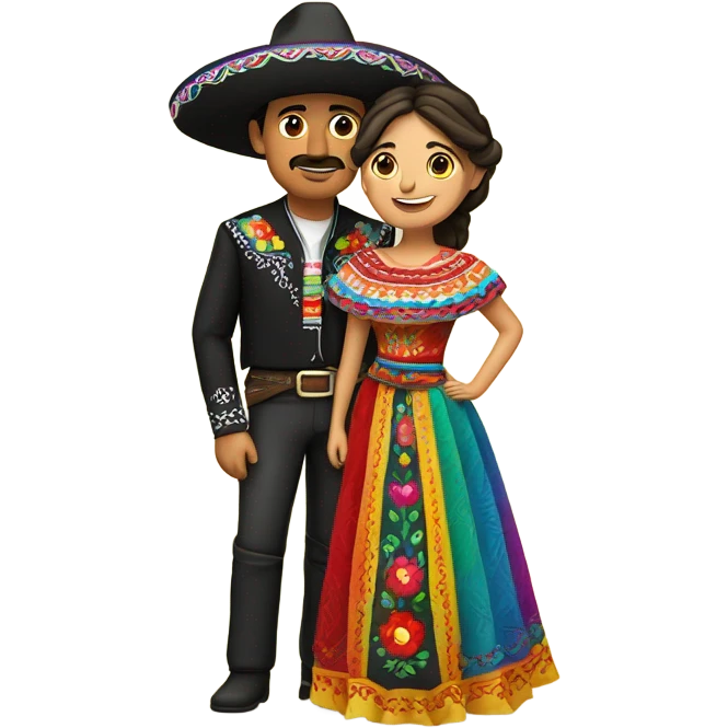 Mexican couple  emoji