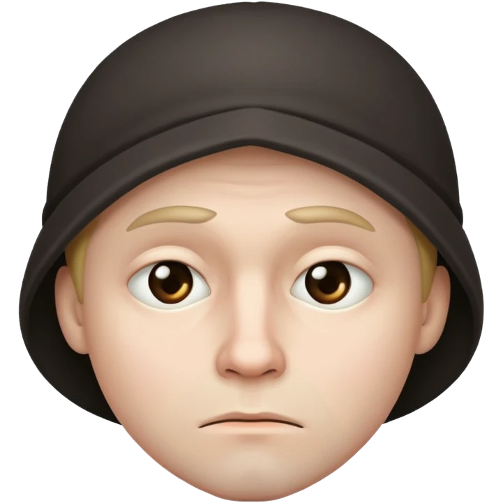sad robber emoji