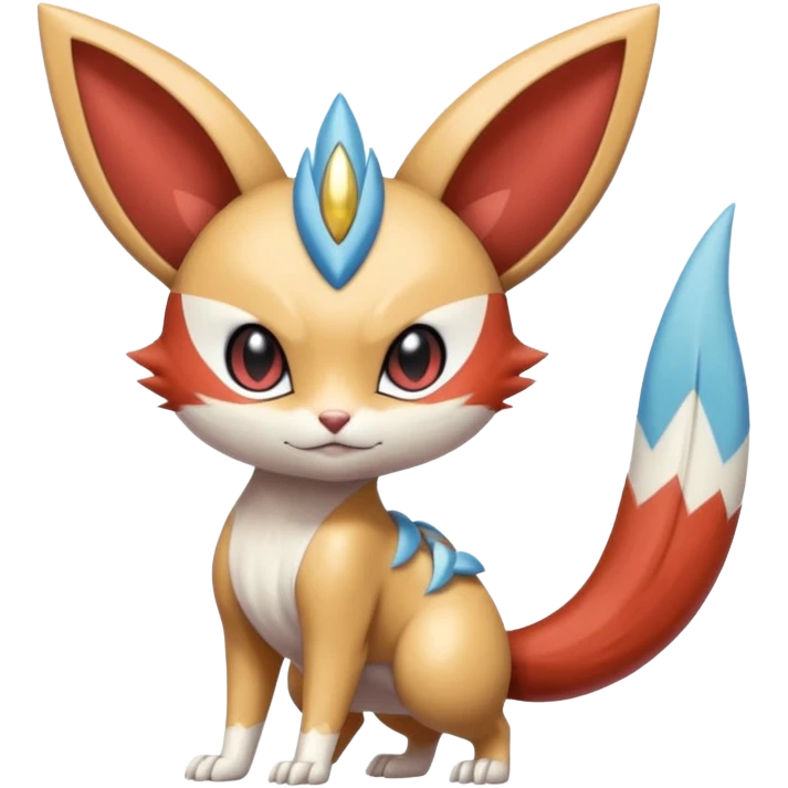 Sneasel-Gatomon-Furret-Meloetta-Victini-fusion emoji