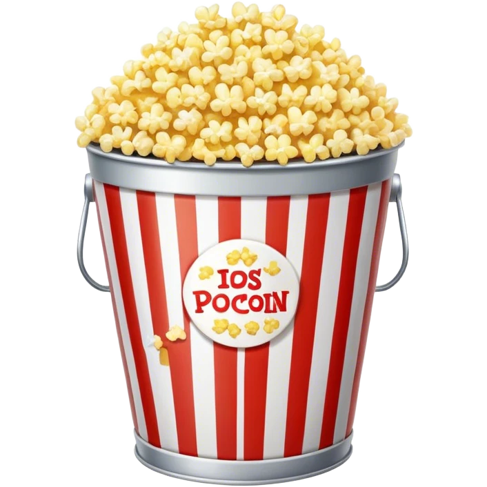 one popcorn  emoji