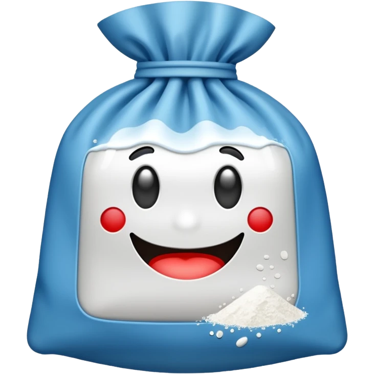 Cocaine bag emoji emoji