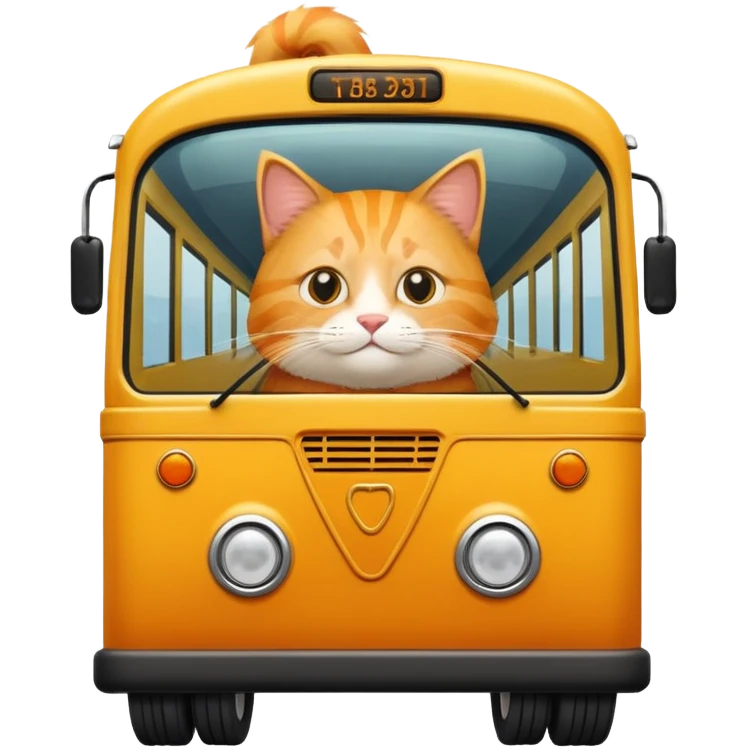 Gatto autobus emoji