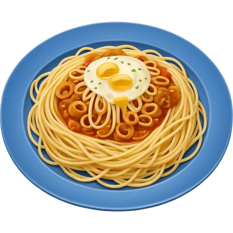 nur spaghetti ohne soße emoji