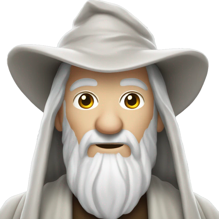 Gandalf the white emoji