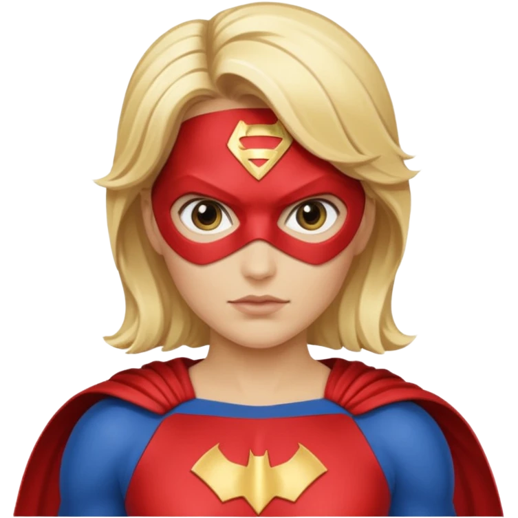 Flash super hero women blonde emoji