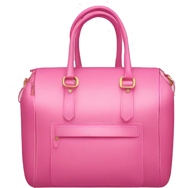 Bag pink emoji