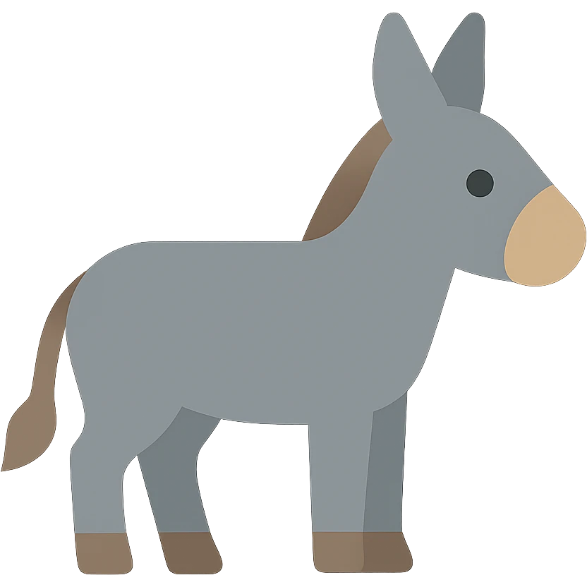 Donkey emoji