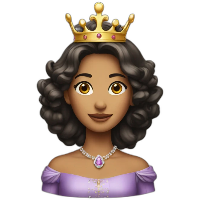 prinss in a small crown emoji