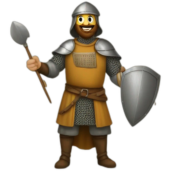 medieval Festival Organizer in action, organizing emoji
