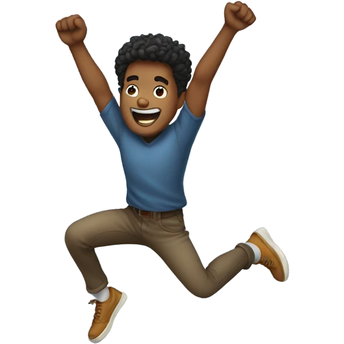 Man Jumping emoji