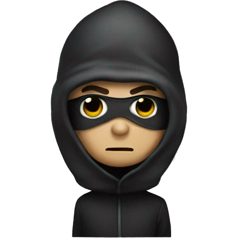 stealthy robber emoji