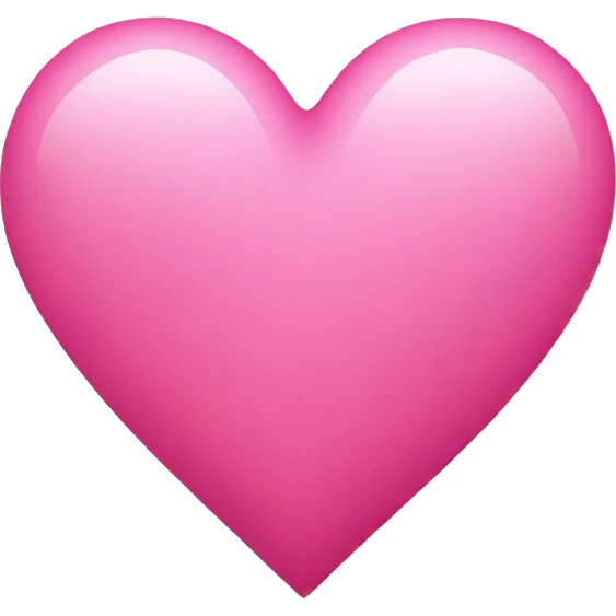 Pink heart emoji