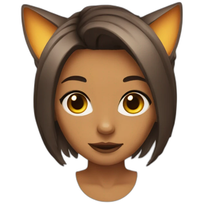 hot catgirl emoji