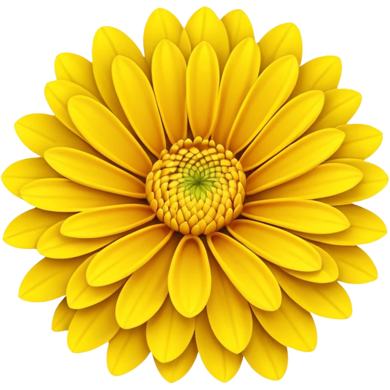  Yellow Chysenthimum emoji