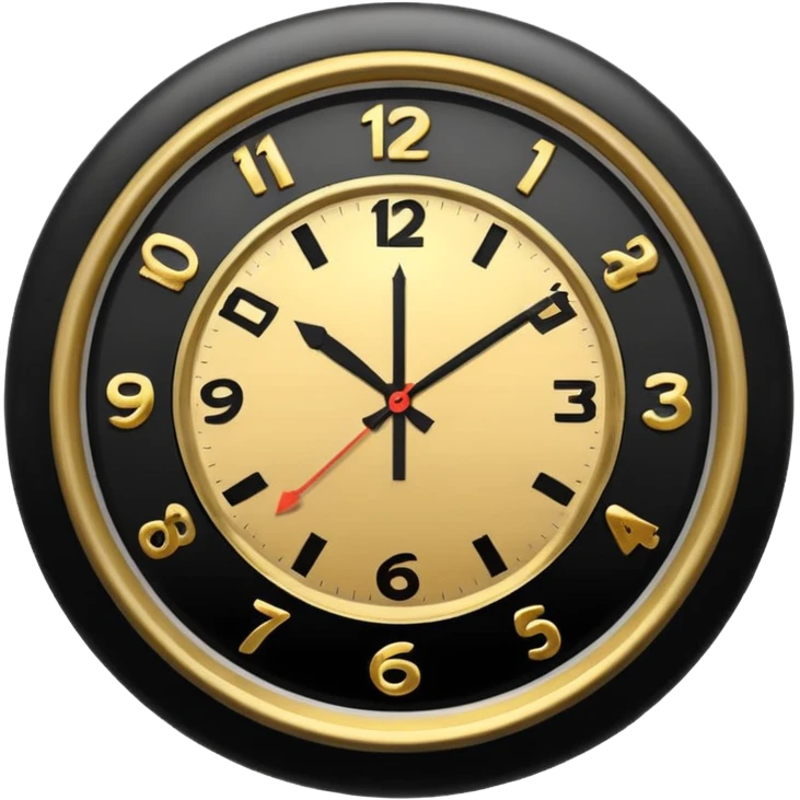 quick clock emoji
