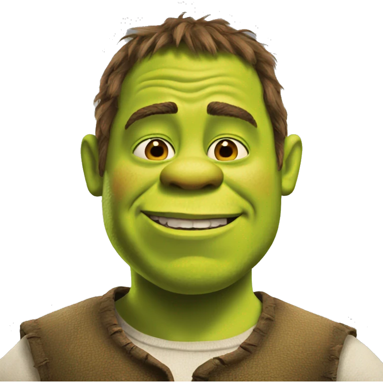 Shrek face emoji emoji