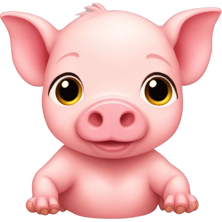 Pig baby emoji
