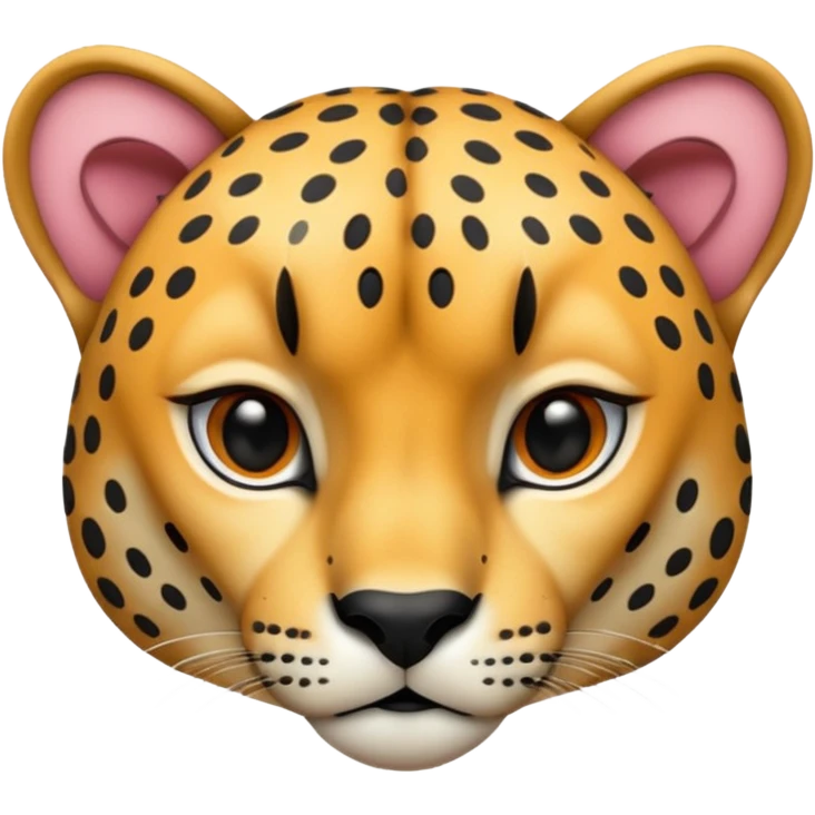 black cheetah emoji