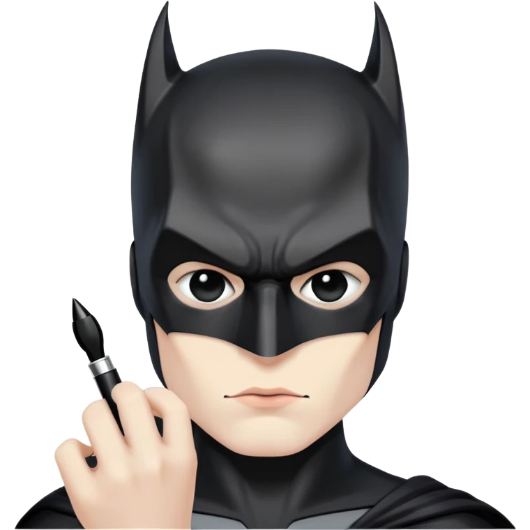 عکس بتمن  درحال لاک زدن emoji