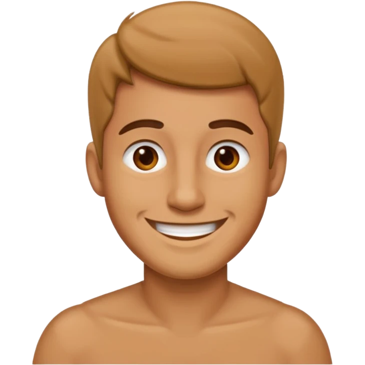 A man saying 6 7 emoji