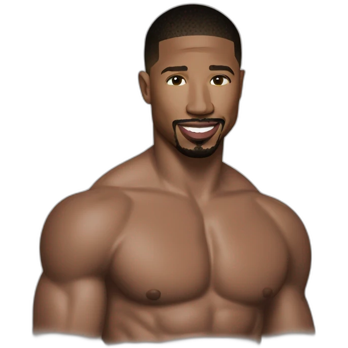 Michael B Jordan con pulgar arriba emoji