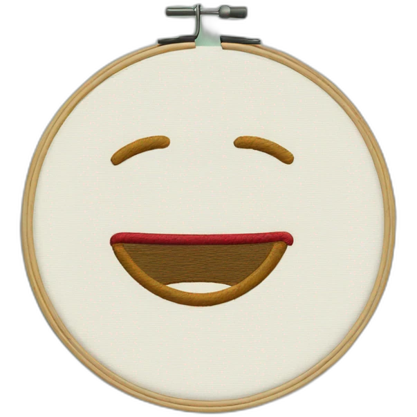 embroidery hoop  emoji