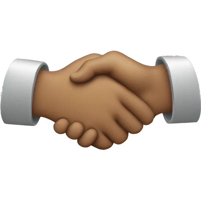 hand shake emoji