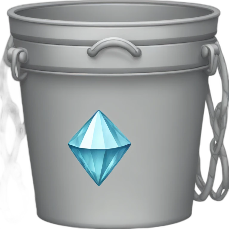 Diamond bucket emoji