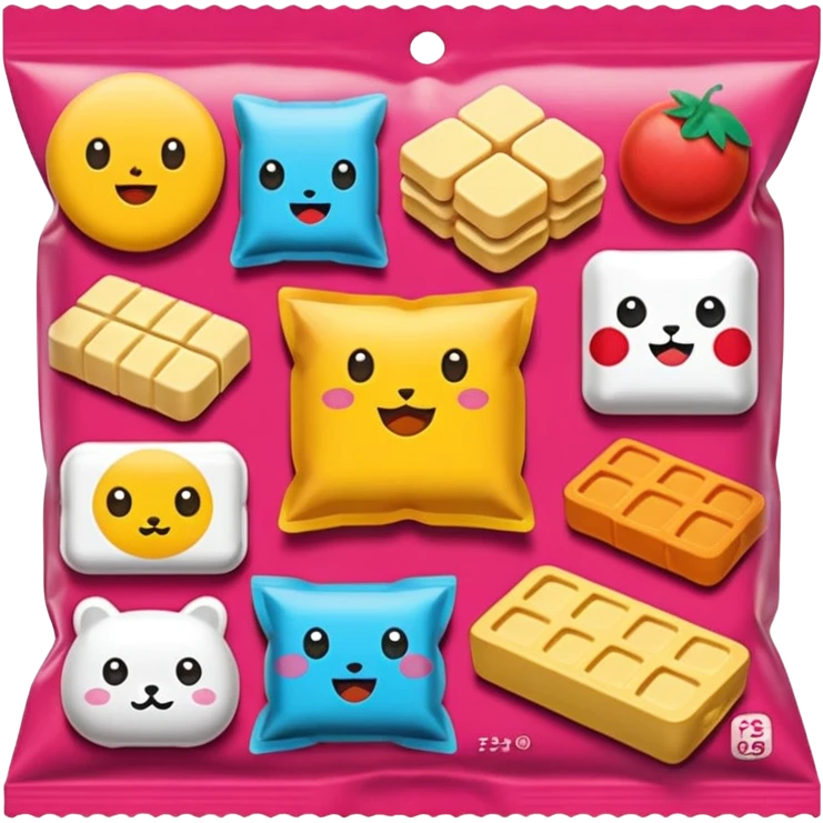 japan packaged snacks  emoji