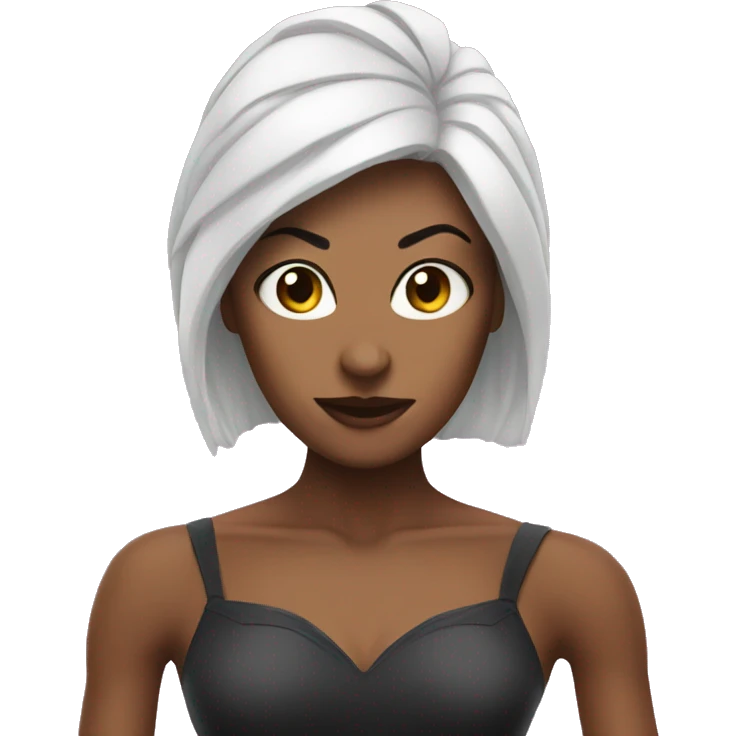 spider woman no hai bald emoji