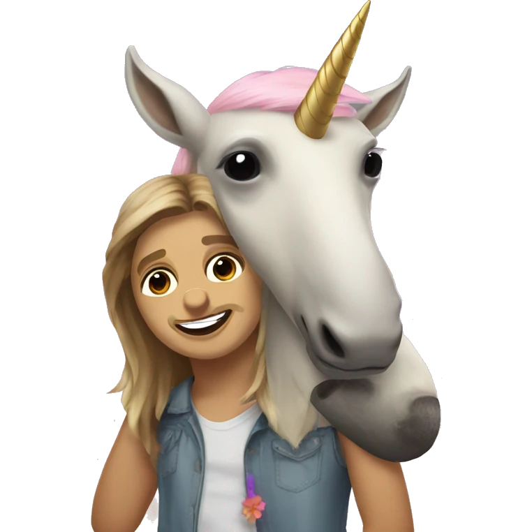 Combine a sloth and a unicorn emoji