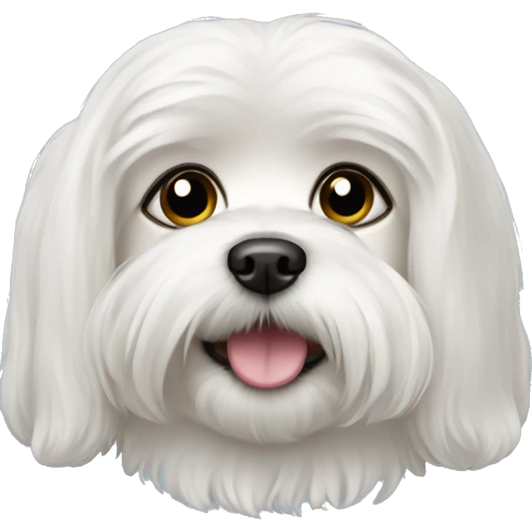 Maltese dog emoji