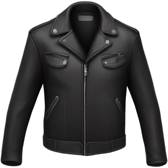 Leather jacket emoji