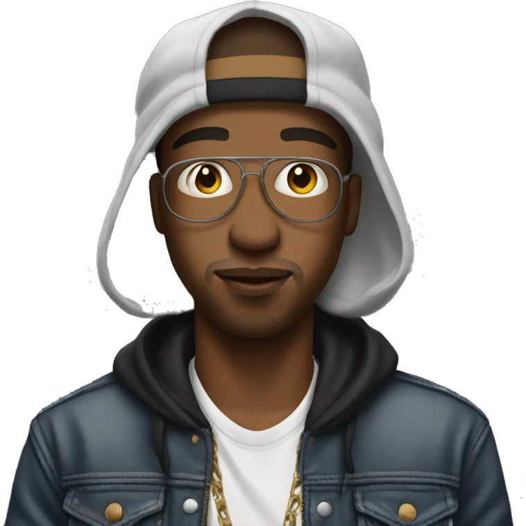 Hip hop dude  emoji