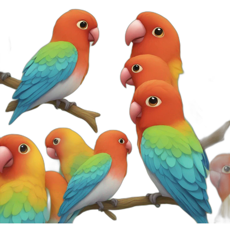 Lovebird emoji