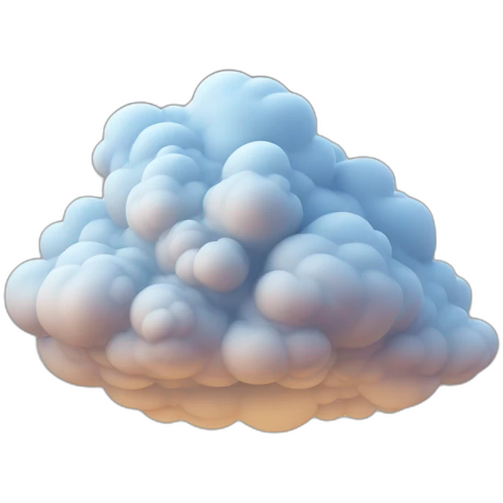 cloud cluster emoji