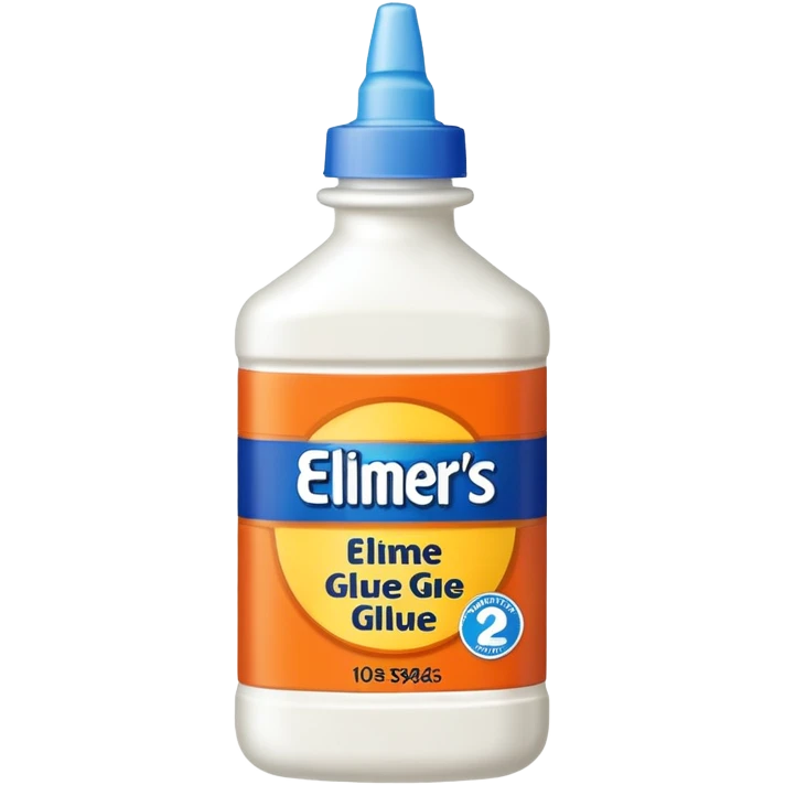 Elmer’s glue emoji