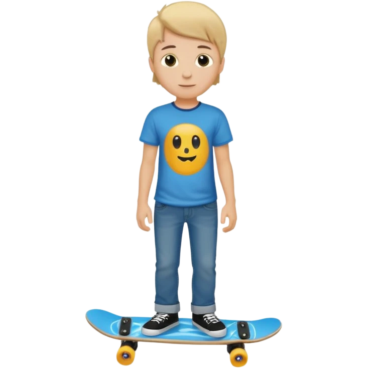 boy with skateboard emoji