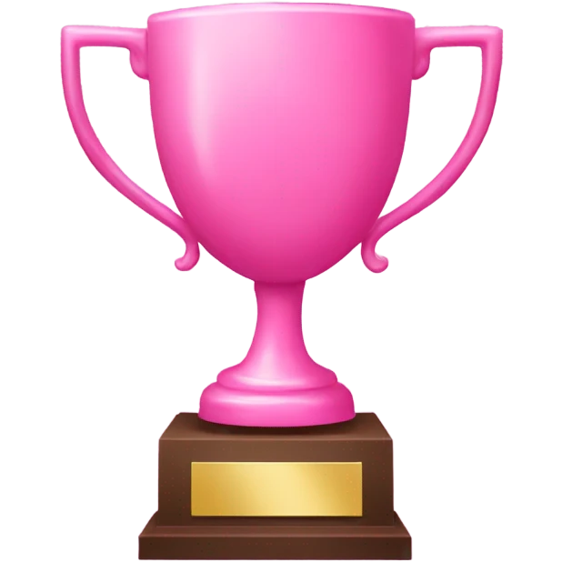 PINK trophy emoji