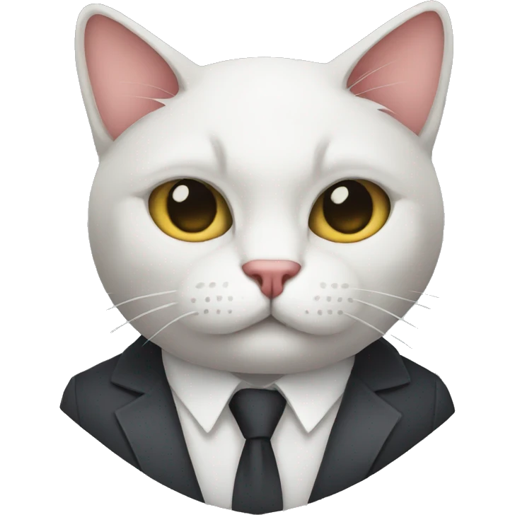 Mafia cat emoji