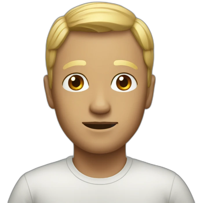 Homme obèse emoji