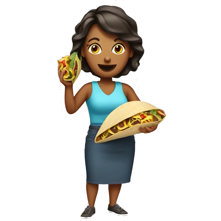 Mommy made tacos! emoji