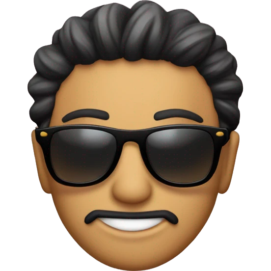 Tiburon fiestero Con gafas cool emoji