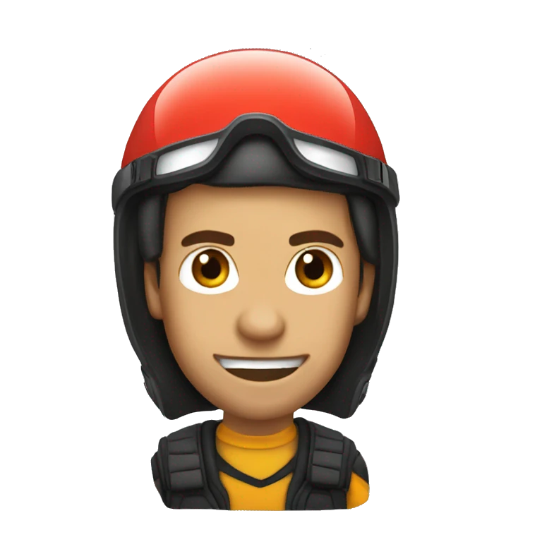 Moto en feu  emoji
