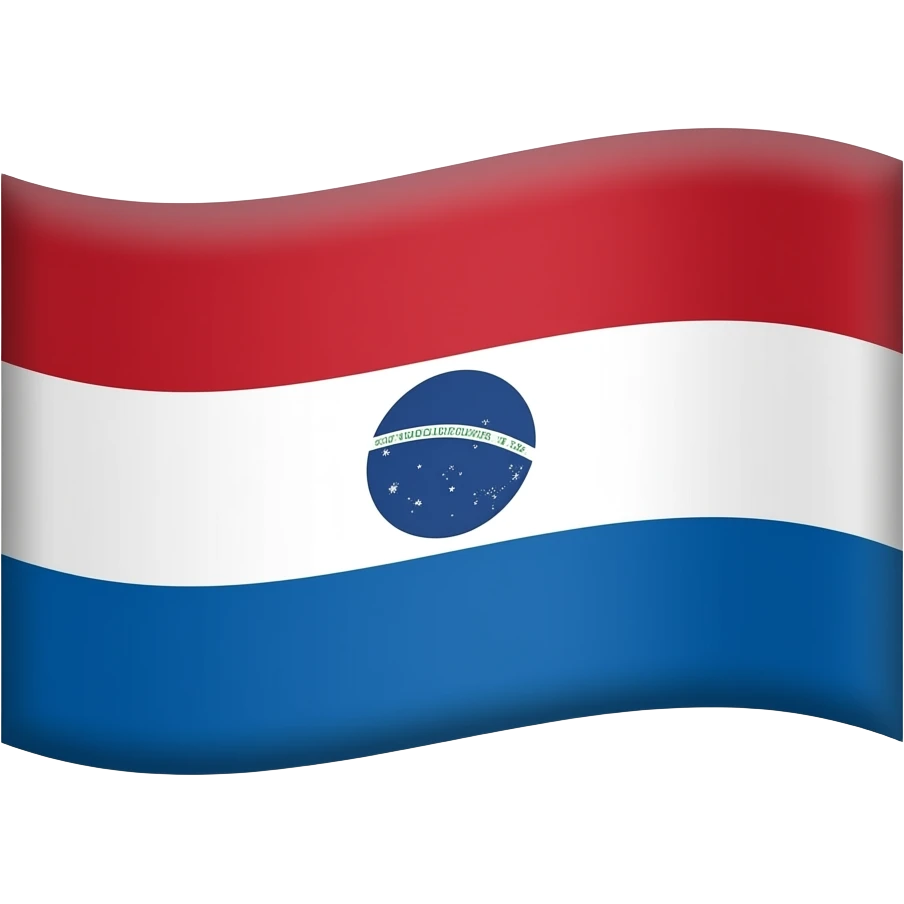 A bandeira do Pará do lados vermelho emoji