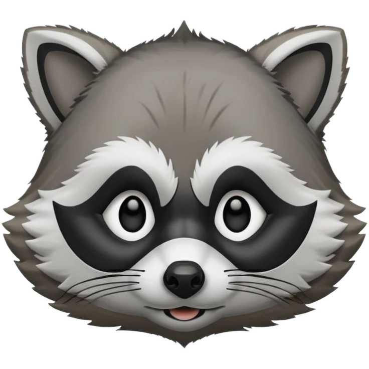 Raccoon emoji