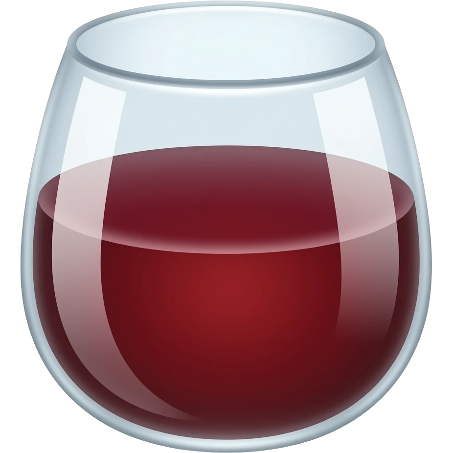Um copo. de vinho emoji