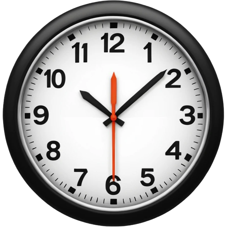 RELOJ QUE MARCA LAS 4 emoji