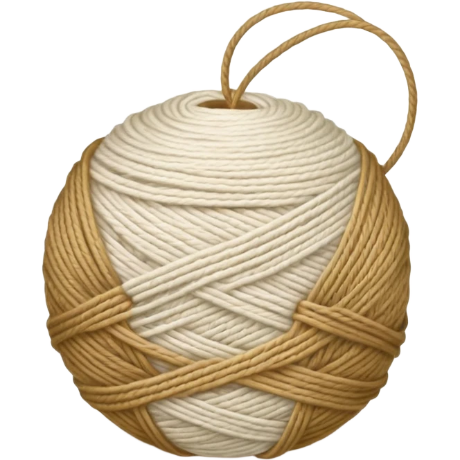 ball of knitting thread lmilk colour emoji