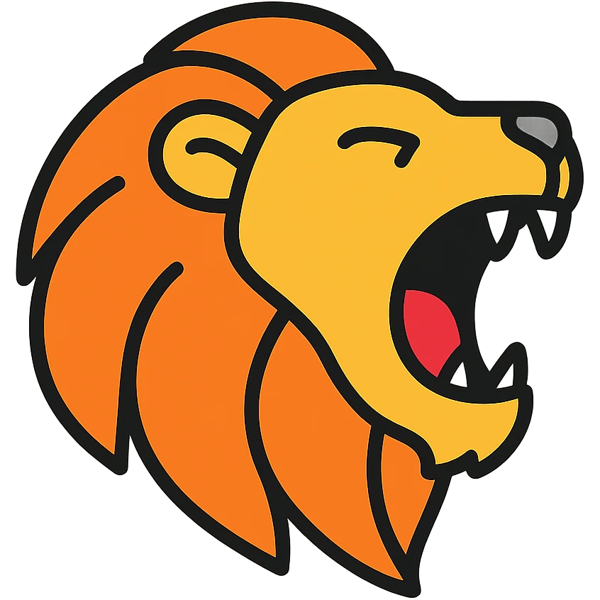 roaring lion emoji